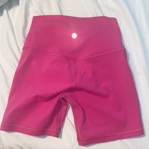 Lululemon shorts selling because I do not like the double lining